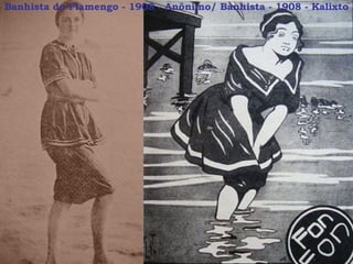 Banhista do Flamengo - 1908 - Anônimo/ Banhista - 1908 - Kalixto 