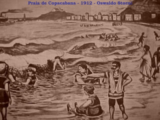 Praia de Copacabana - 1912 - Oswaldo Storni 
