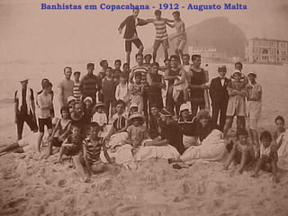 Banhistas em Copacabana - 1912 - Augusto Malta 