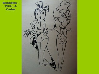 Banhistas - 1922 - J. Carlos 