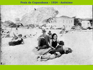 Praia de Copacabana - 1924 - Anônimo 
