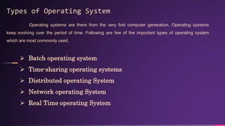 Understanding Basics of OS | PPT