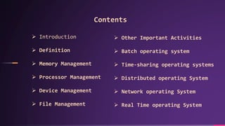 Understanding Basics of OS | PPT