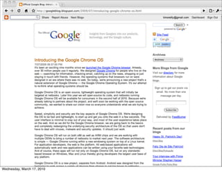 Wednesday, March 17, 2010
 