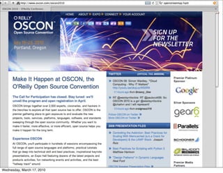 Wednesday, March 17, 2010
 