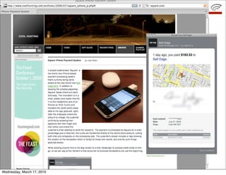 Wednesday, March 17, 2010
 