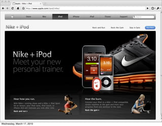 Wednesday, March 17, 2010
 