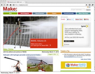 Wednesday, March 17, 2010
 