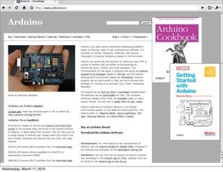 Wednesday, March 17, 2010
 