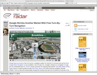 Wednesday, March 17, 2010
 