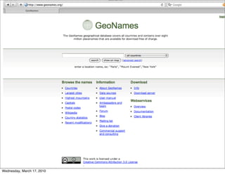 Wednesday, March 17, 2010
 