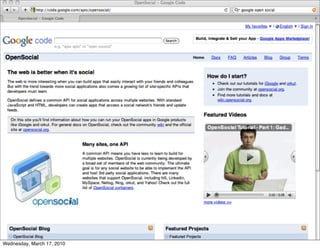 Wednesday, March 17, 2010
 