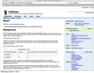 Wednesday, March 17, 2010
 