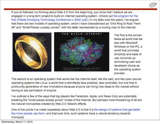 Wednesday, March 17, 2010
 