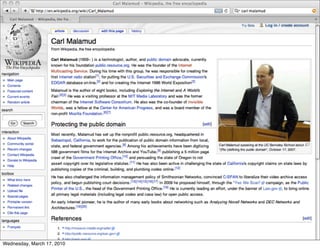 Wednesday, March 17, 2010
 