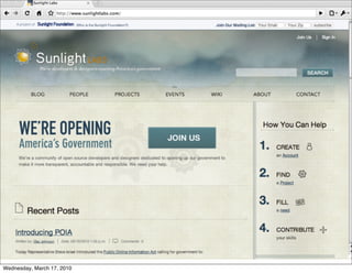 Wednesday, March 17, 2010
 