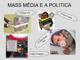 MASS MÉDIA E A POLITICA
    O Caso TVI




             O caso Freeport
 