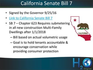 California SB7 Summary - Northern | PPT