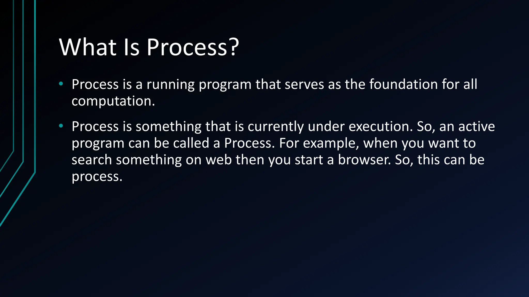 Process , Process states , Process Control Block in Operating Systems | PPT