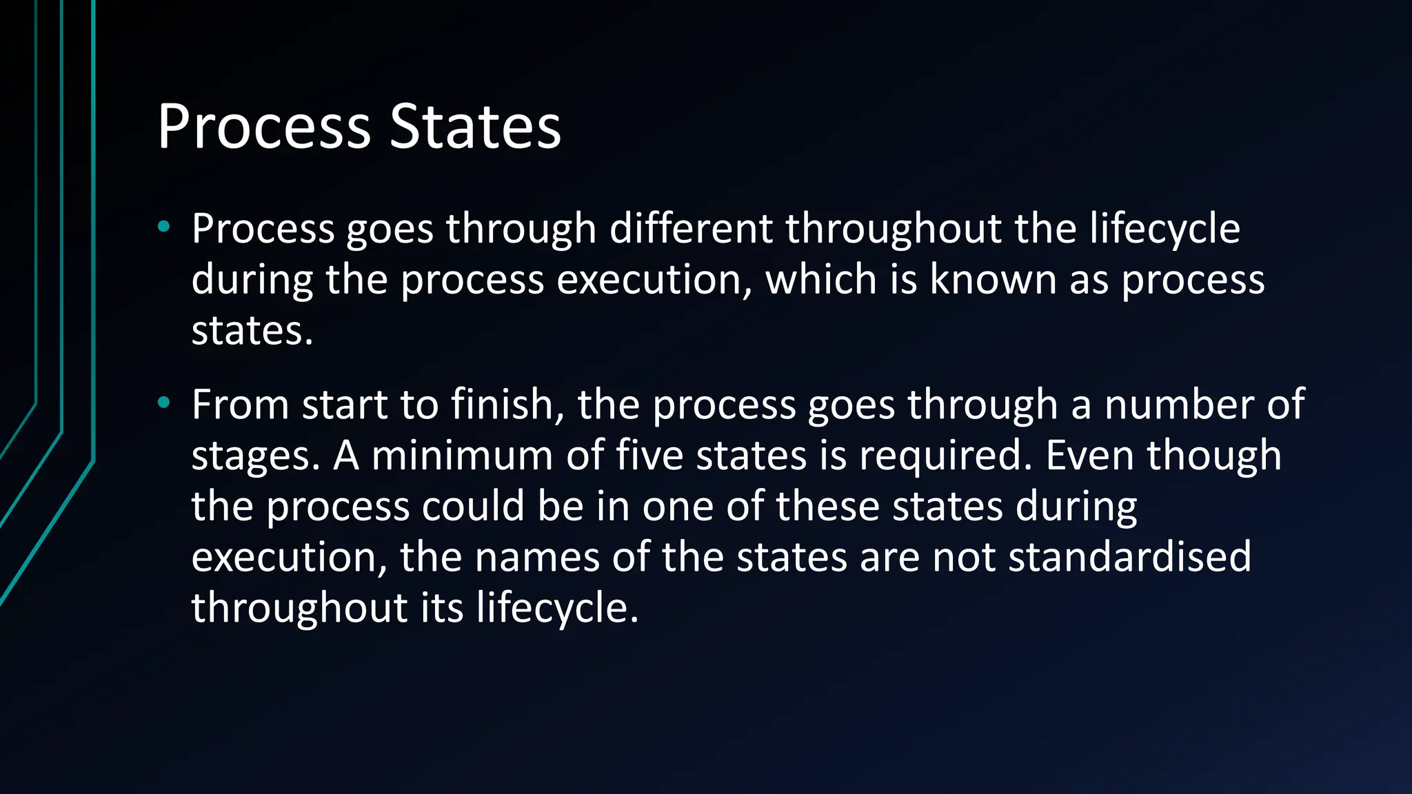 Process , Process states , Process Control Block in Operating Systems ...