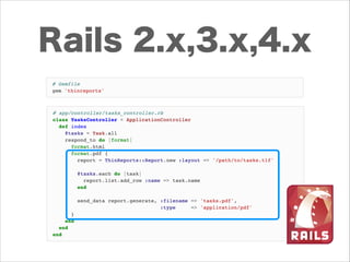 Rails 2.x,3.x,4.x

 