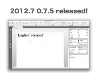 2012.7 0.7.5 released!

 
