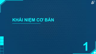 4
KHÁI NIỆM CƠ BẢN
1
 
