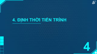 17
4. ĐỊNH THỜI TIẾN TRÌNH
4
 