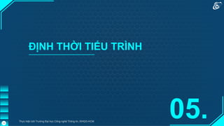 ĐỊNH THỜI TIỂU TRÌNH
05.
Thực hiện bởi Trường Đại học Công nghệ Thông tin, ĐHQG-HCM
16
 