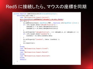 Red5 ˽ӾA顢ޥˤͬ
 