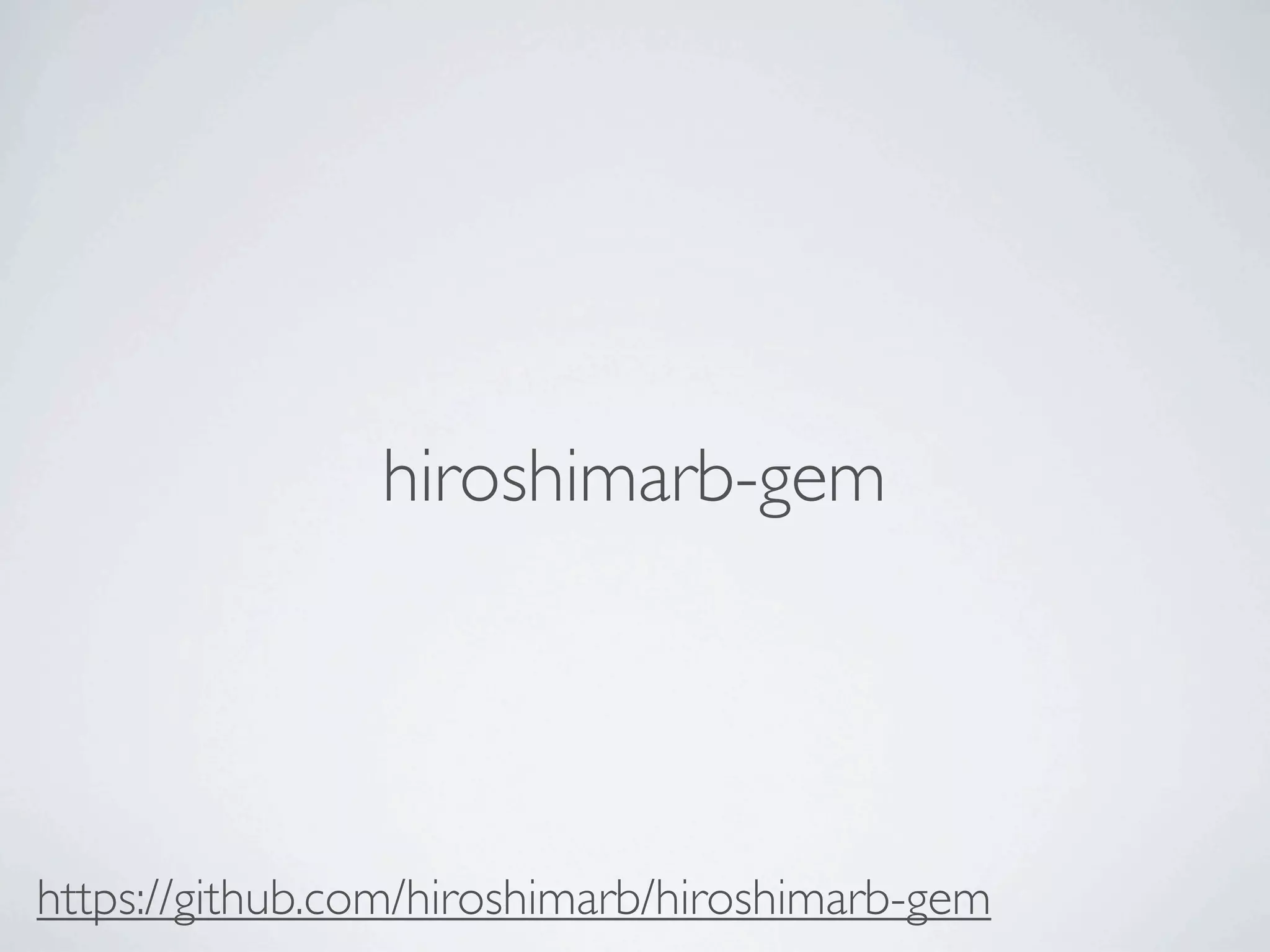 hiroshimarb-gem




https://github.com/hiroshimarb/hiroshimarb-gem
 
