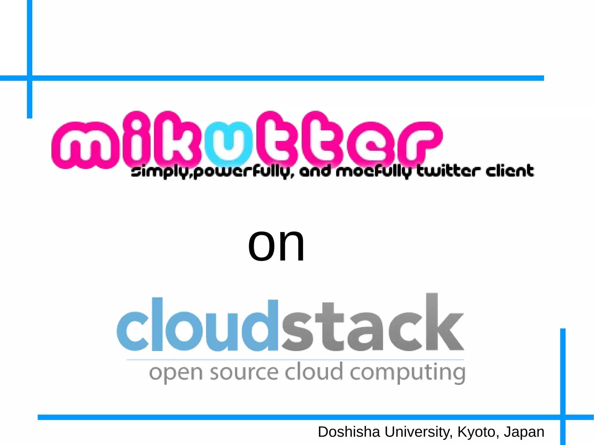 on


     Doshisha University, Kyoto, Japan
 