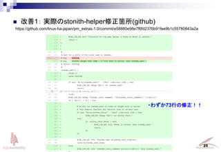 Linux-HA Japan Project 25
https://github.com/linux-ha-japan/pm_extras-1.0/commit/e58880e98e7f6fd2376b91fee9b1c55780843a2a
? 1 gHstonith-helperw(github)
?鷺73Ф
 