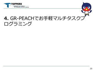 4. GR-PEACHǤXޥ
ߥ
20
 