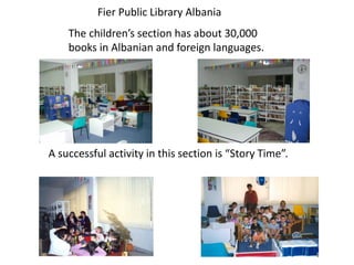 Athina Basha - information  literacy and albanian libraries (OSCAL2014)