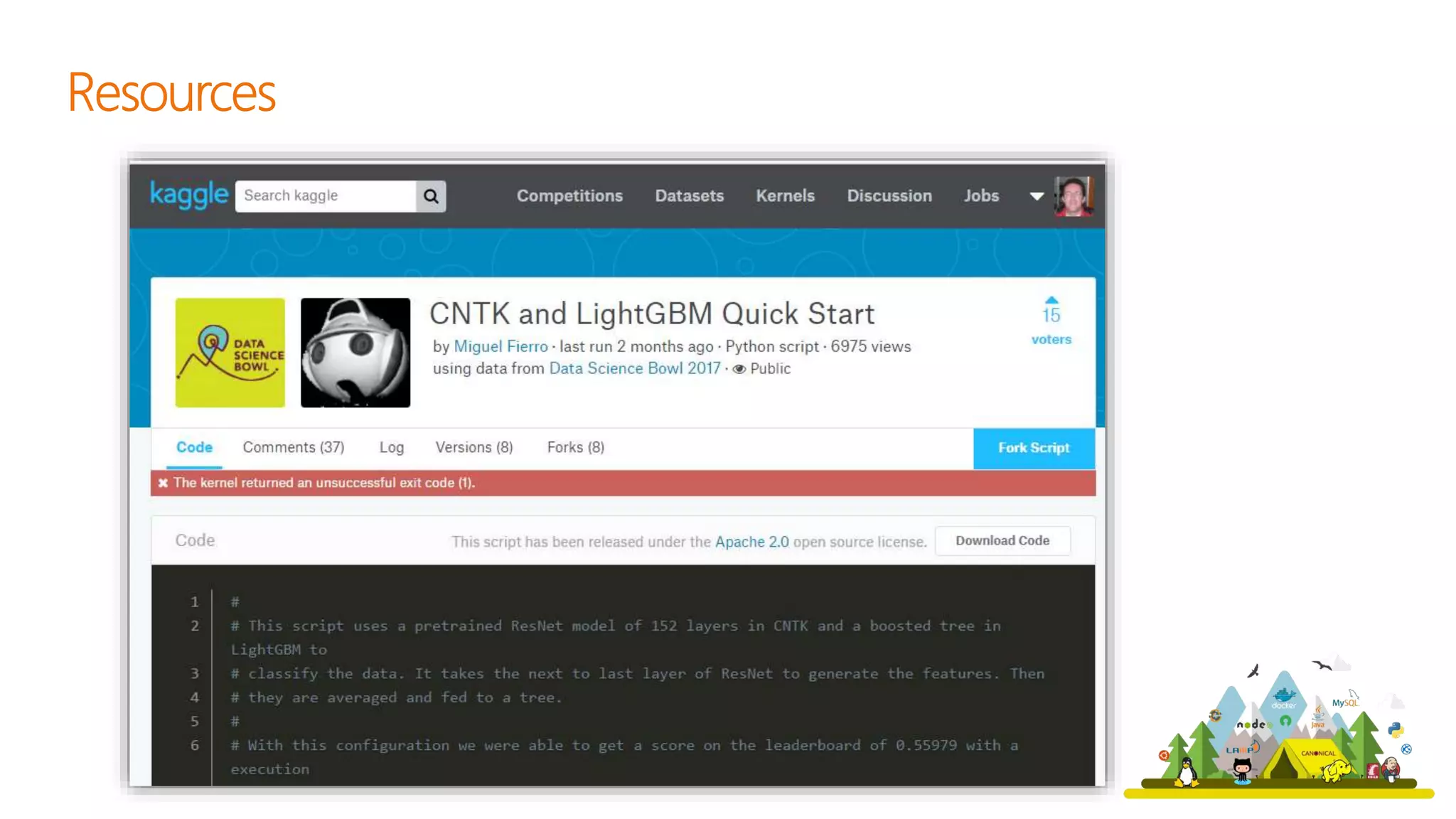 Open Source Deep Learning & Machine Learning with Microsoft CNTK & LightGBM