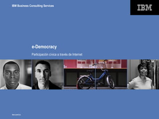 e-Democracy Participación cívica a través de Internet 