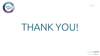 Put you logo
above this
THANK YOU!
 