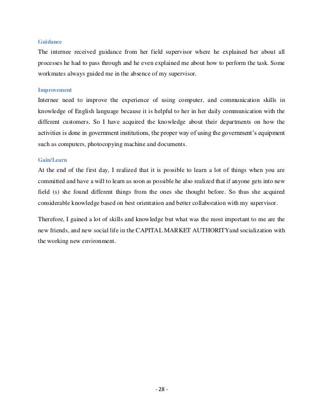 Oscar ACADEMIC internship report