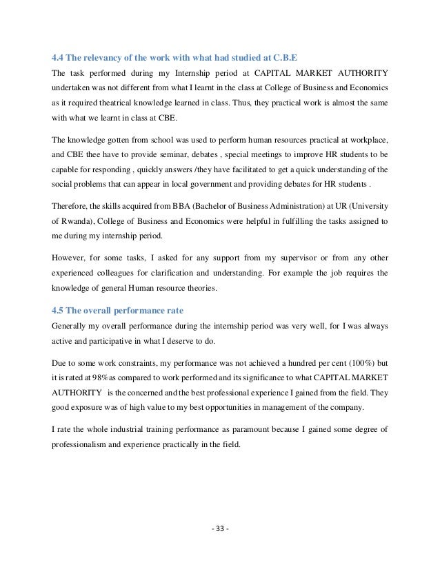 Oscar Academic Internship Report