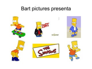 Present my three carácter of the Simpsons  