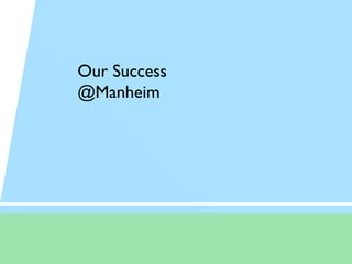 Our Success
@Manheim

 