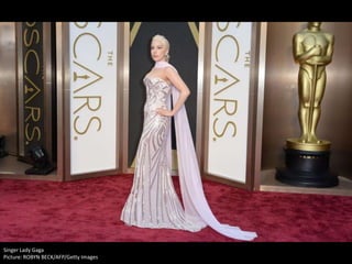 Singer Lady Gaga
Picture: ROBYN BECK/AFP/Getty Images

 