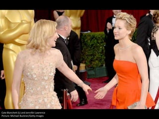 Cate Blanchett (L) and Jennifer Lawrence
Picture: Michael Buckner/Getty Images

 