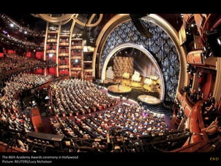 The 86th Academy Awards ceremony in Hollywood
Picture: REUTERS/Lucy Nicholson

 