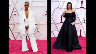 Tiara Thomas. Chris Pizzello/Pool Laura Pausini. Chris Pizzello/Pool
 