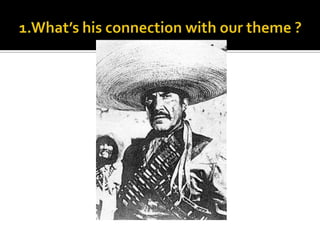 1.What’s his connection with our theme ?