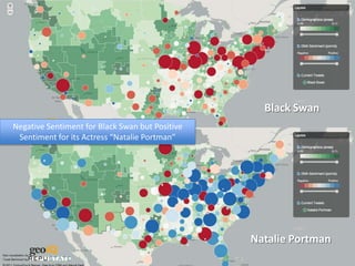Black SwanNegative Sentiment for Black Swan but Positive Sentiment for its Actress “Natalie Portman”Natalie Portman