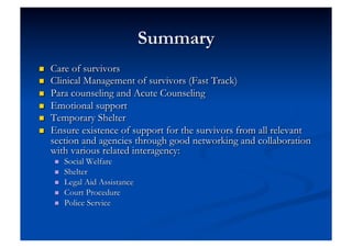 OSCC (One Stop Crisis Center)