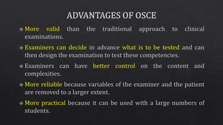 Objective Structured Clinical Examination (OSCE)